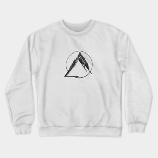 Modern Minimalistic Logo Crewneck Sweatshirt